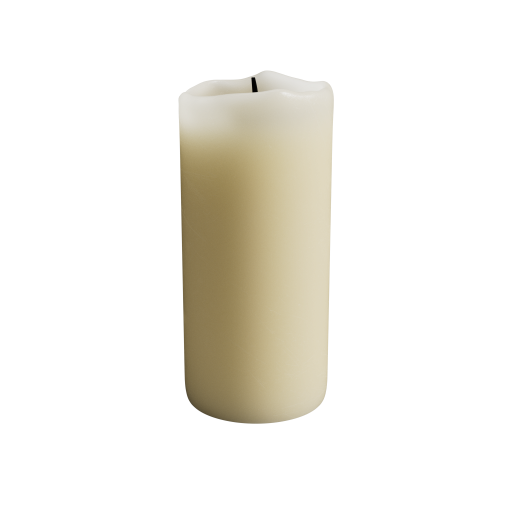 Candle  11cm - Burned