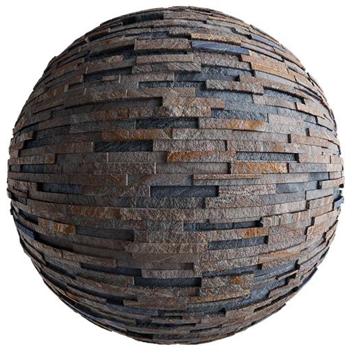 Stonewall Cladding 001 Mixed 400cm Disp 3.0cm