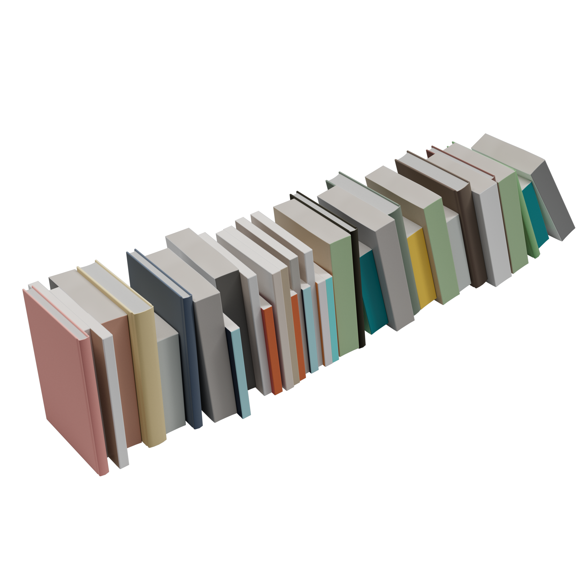 Books on a Shelf