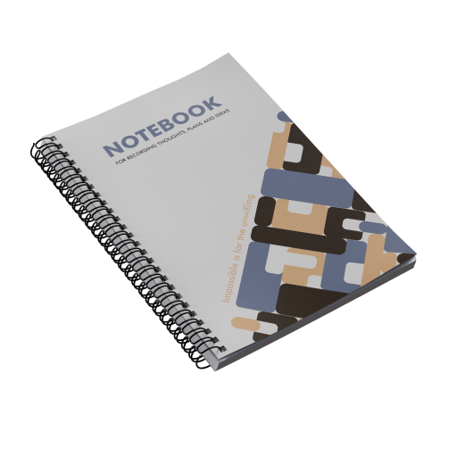 Spiral Notebook Closed