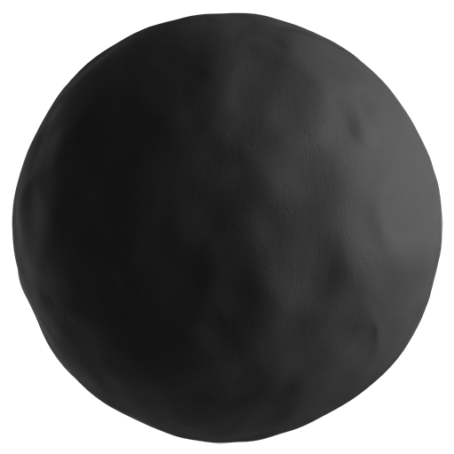 Stopmotion Clay Medium Black 30cm Disp 0.5cm
