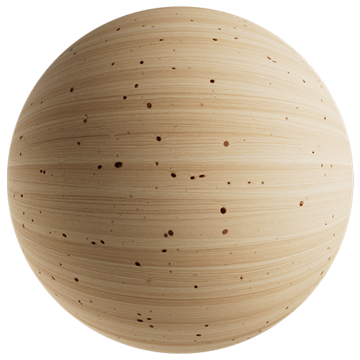 Wood Whitewood Knot 001 200cm