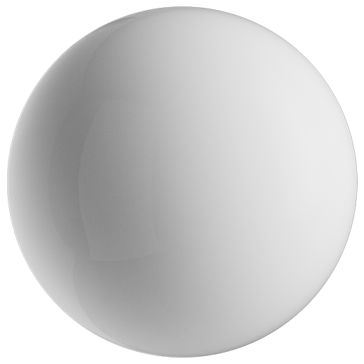 Ceramic Smooth 001 White 25cm