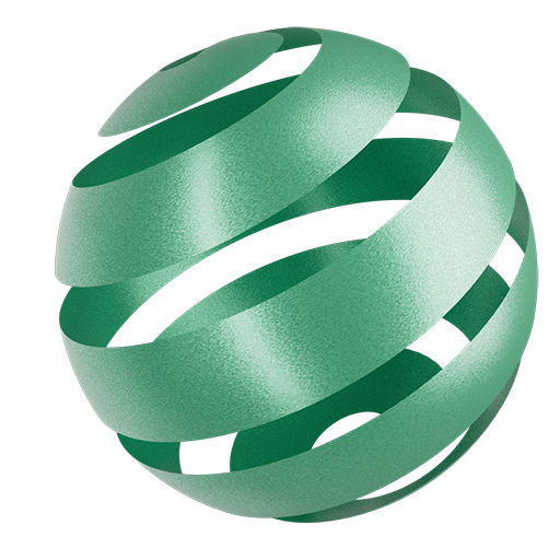 Ribbon 02 Green 10cm