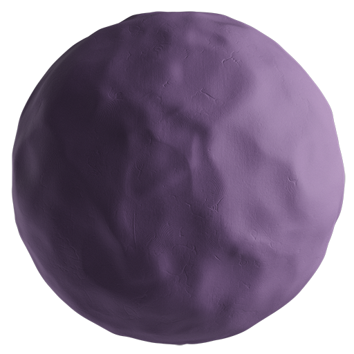 Stopmotion Clay Heavy Purple 30cm Disp 0.5cm