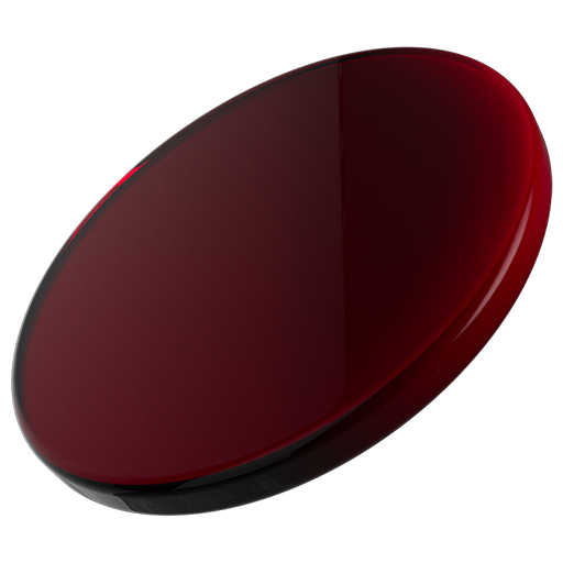 Glass Red 001 15cm