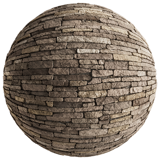 Stacked Stonewall 001 Warm 300cm Disp 5.0cm