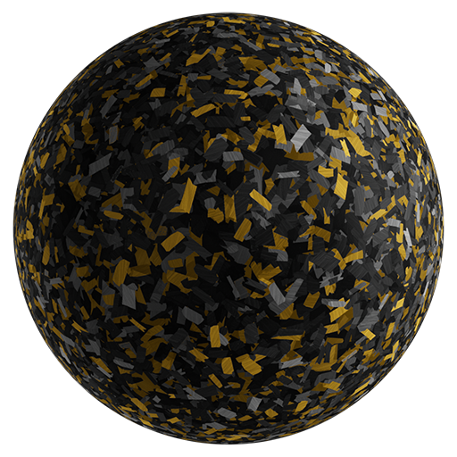 Carbon Fiber 05 Matte Dyed Mixed 60cm