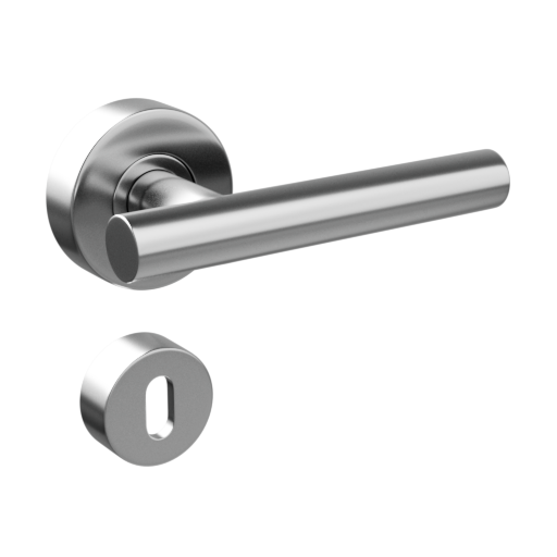 Door Lever 010 Straight - Keyed