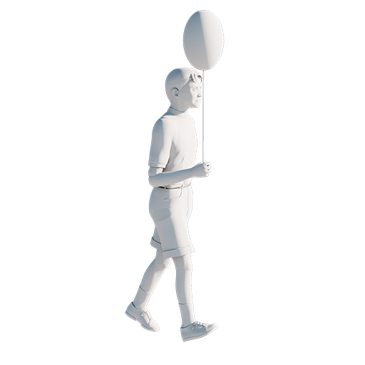 Child With Balloon - Zygote