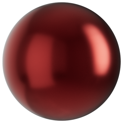Metal Aluminum Anodized 001 Red 100cm
