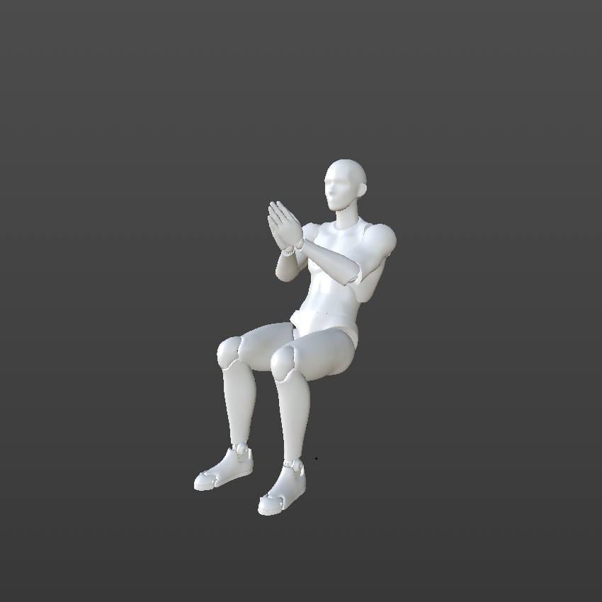 Clapping - Sitting B - Loop