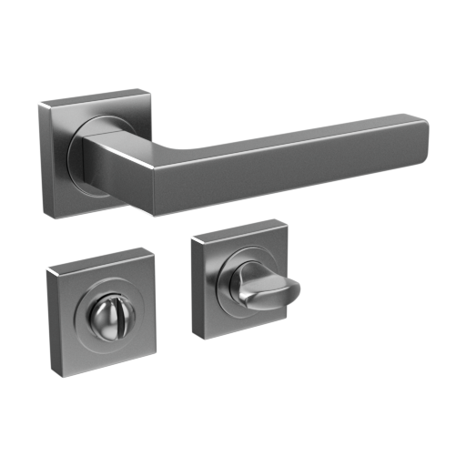 Door Lever 011 Flat - Turn Lock