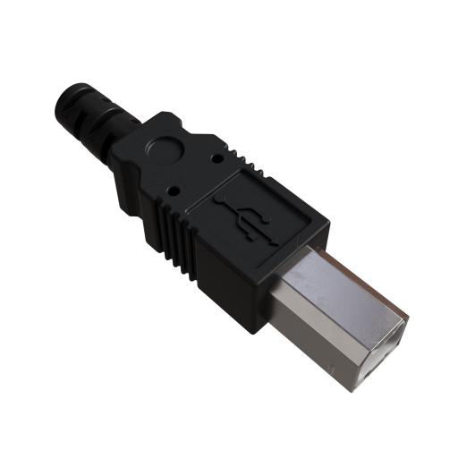 USB - B - Plastic Shell