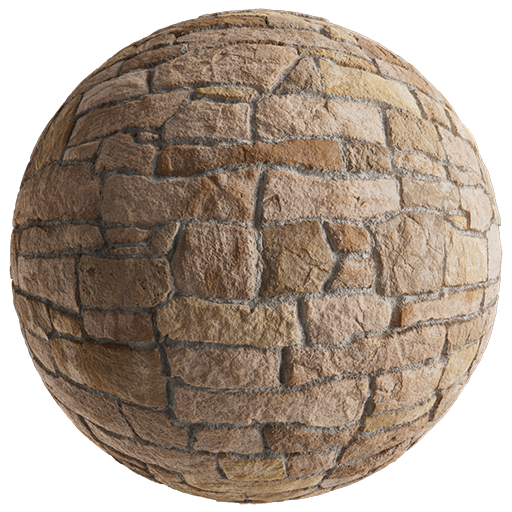 Sandstonewall 002 Warm 300cm Disp 6.0cm