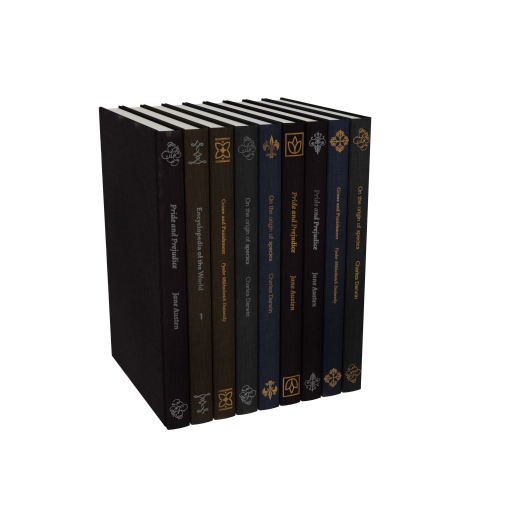 Single Deco Thin Book