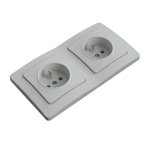 Double Wall Socket EU - Economy