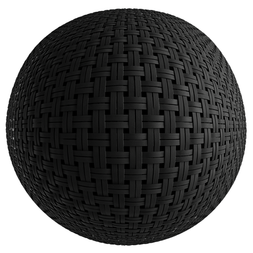 Rattan 02 Black 40cm Disp 0.15cm