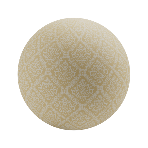 Decorative Wallpaper Yellow