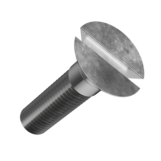 Machine Screw - Flat 01