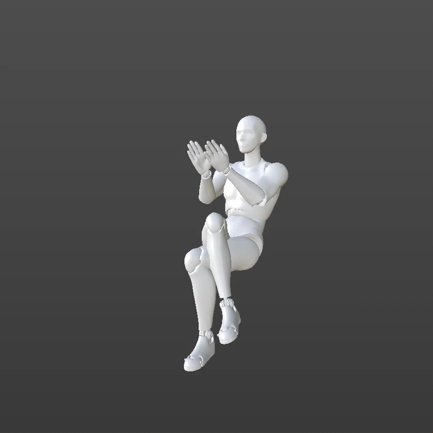 Clapping - Sitting F - End