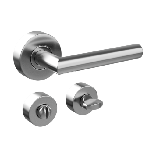 Door Lever 021 L-Shaped - Turn Lock