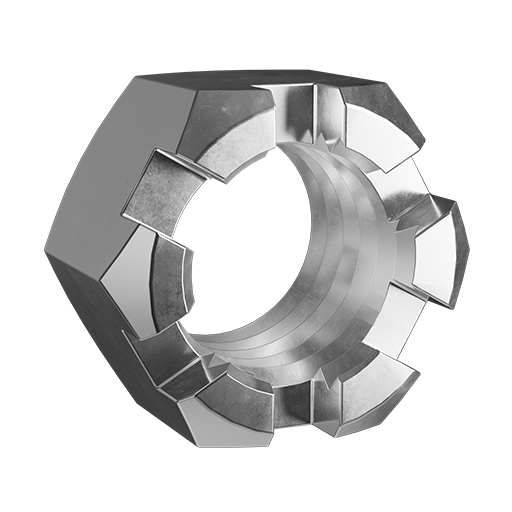 Nut - Slotted