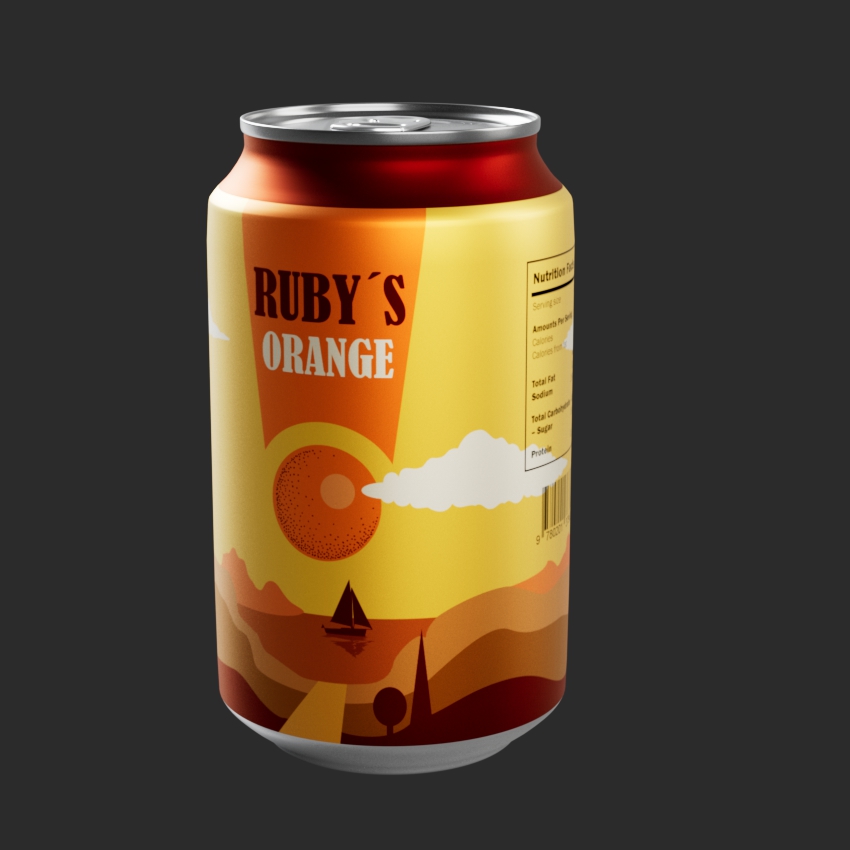 Can - Orange