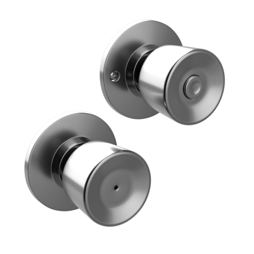 Door Knob 021 Flat - Push Button