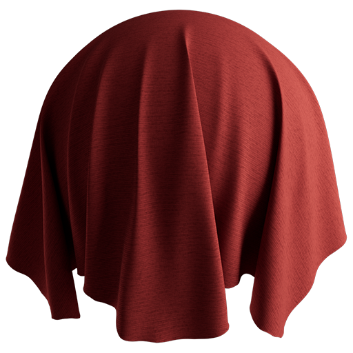 Curtain Thick 001 Red 100cm