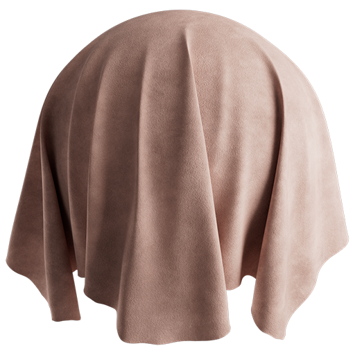 Leather Suede Smooth 001 LightRed 120cm