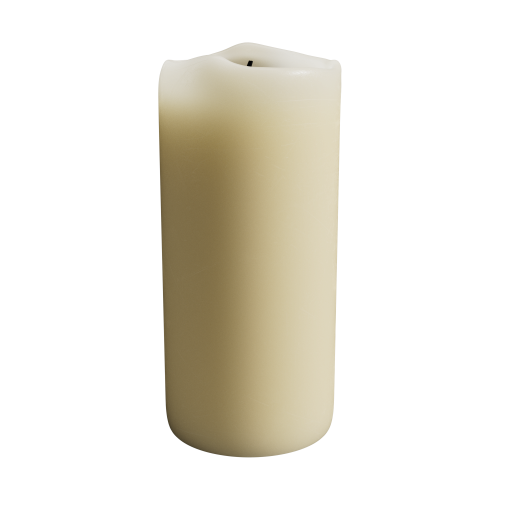 Candle 15cm - Burned