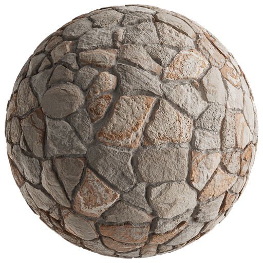 Sandstonewall 001 Warm 300cm Disp 5.0cm