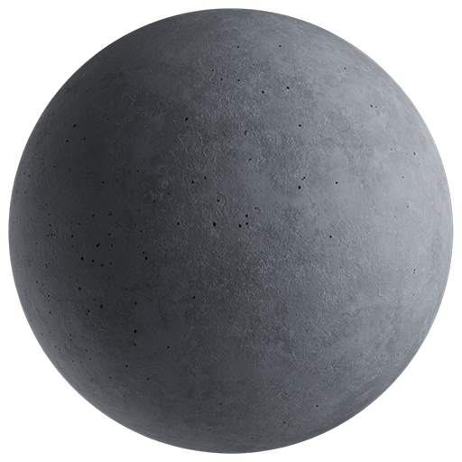 Concrete Surface Rough 001 Cold 400cm Disp 1.0cm