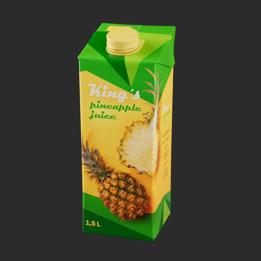 Box - Pineapple Juice 01