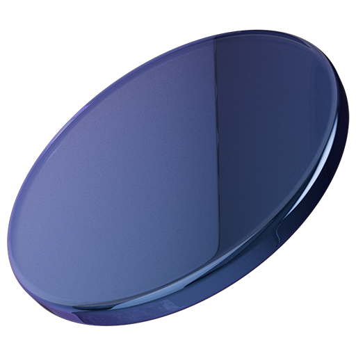Coated Glass 001 Blue