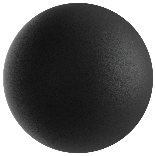 Plastic Rough 002 Black 40cm