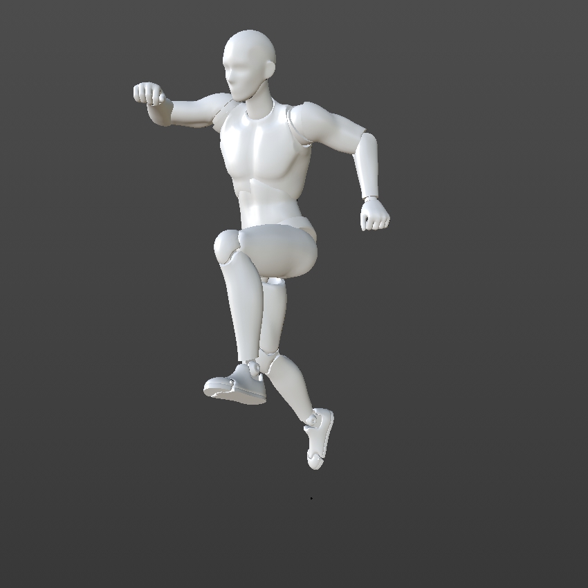 Running Jump B - Loop