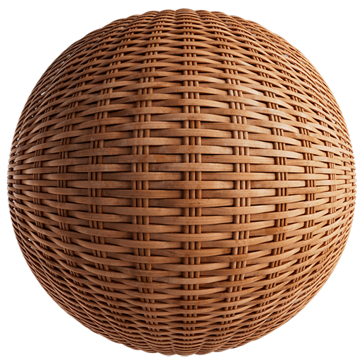 Basketweave 01 Brown 20cm Disp 0.6cm