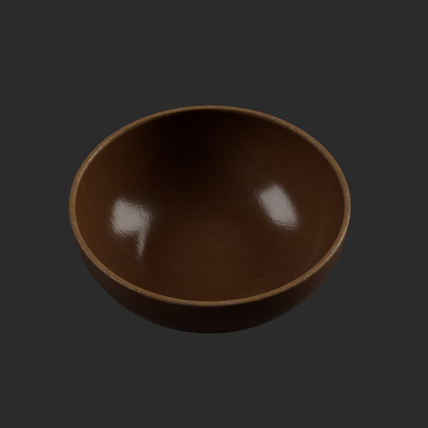 Soup/ Cereal Bowl 05 - Brown