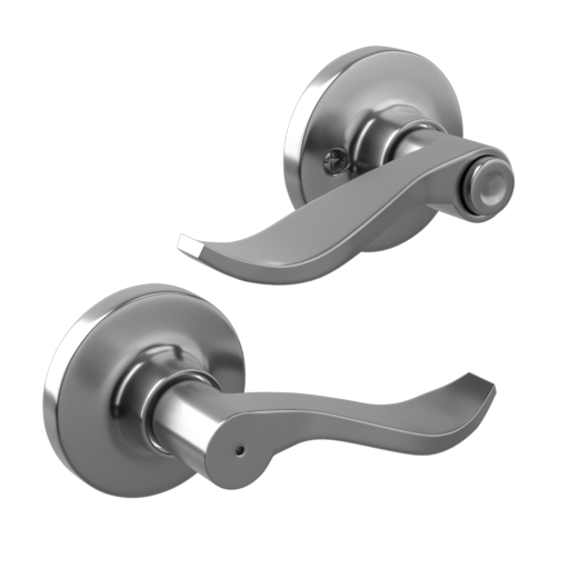 Door Handle 051 Curved - Push Button
