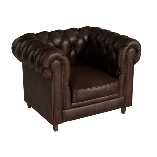 Chesterfield Sofa - 1 Seat