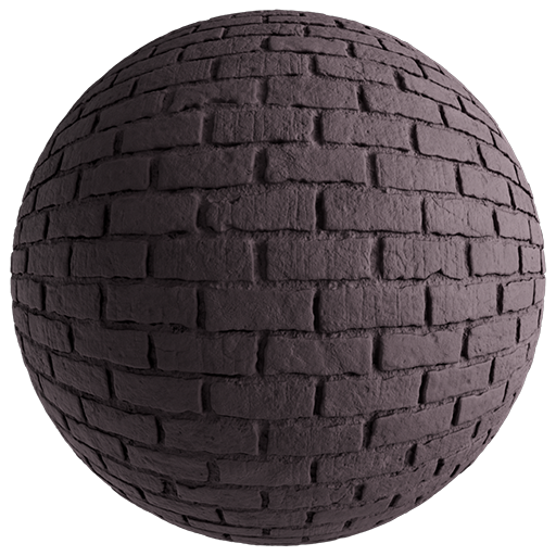 Brickwall Painted 002 ReddishGrey 200cm Disp 1.3cm