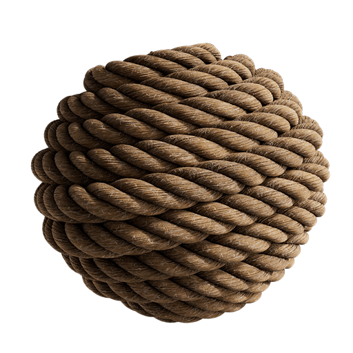 Rope 01 Brown 15cm Disp 0.2cm