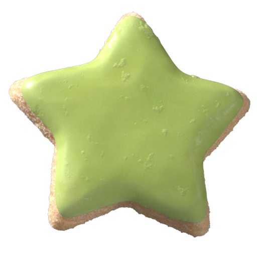 Cookie Star Green
