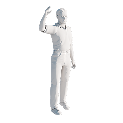 Man Waving - Zygote