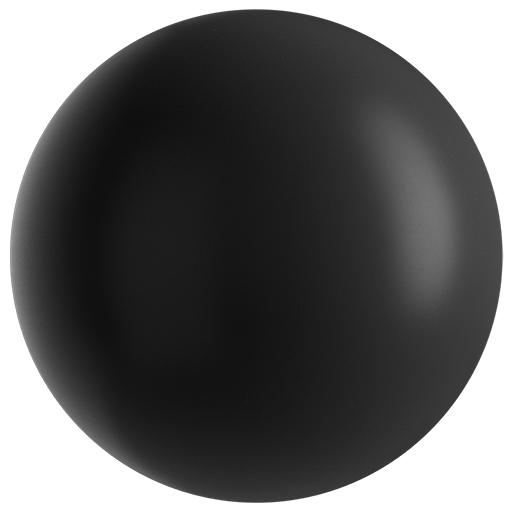 Metal Powder Coating 001 Black 50cm