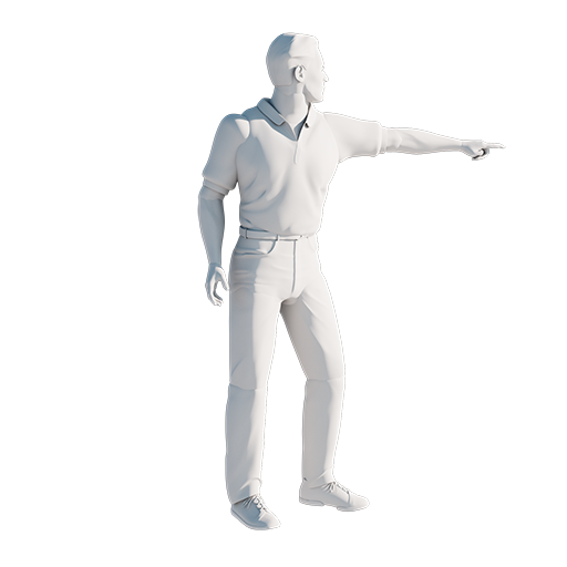 Man Pointing - Zygote