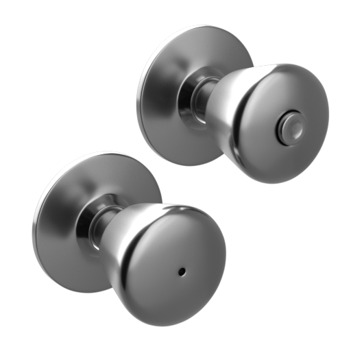 Door Knob 031 Oblong - Push Button