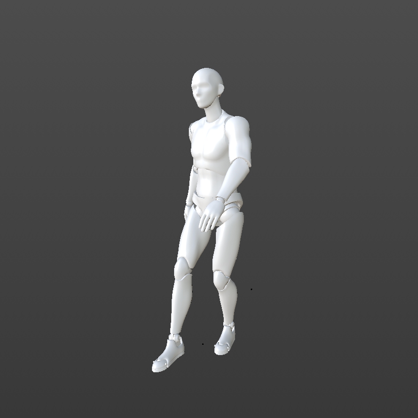 Standing To Walking Backwards